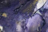 Polished Vibrant Purple Tiffany Stone Slab - Utah #302109-1